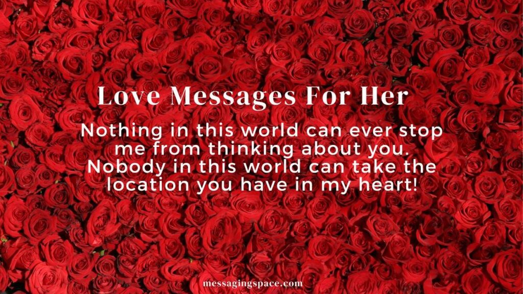 Deep Love Messages For Her