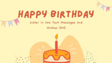 Happy birthday sister in law Text Messages and Wishes SMS