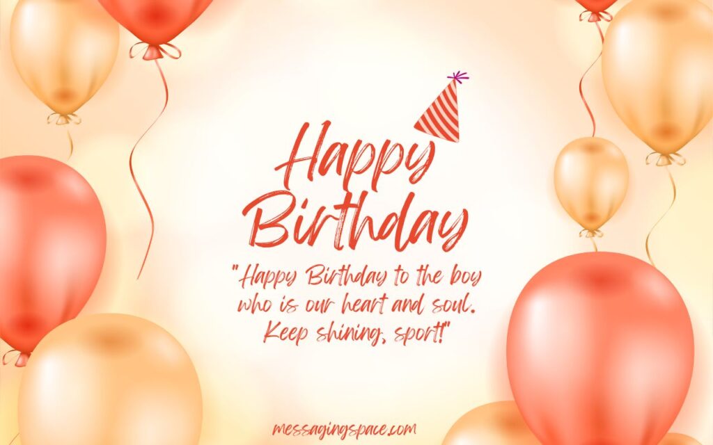 Cute Happy Birthday Text Quotes for Son