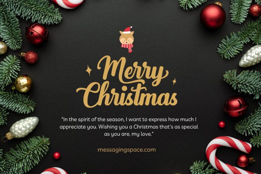 Cute Merry Christmas Messages for Girlfriend