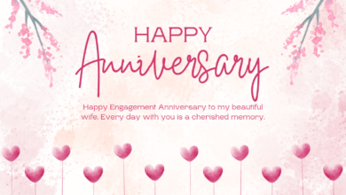 Happy Engagement Anniversary Wishes To Wife
