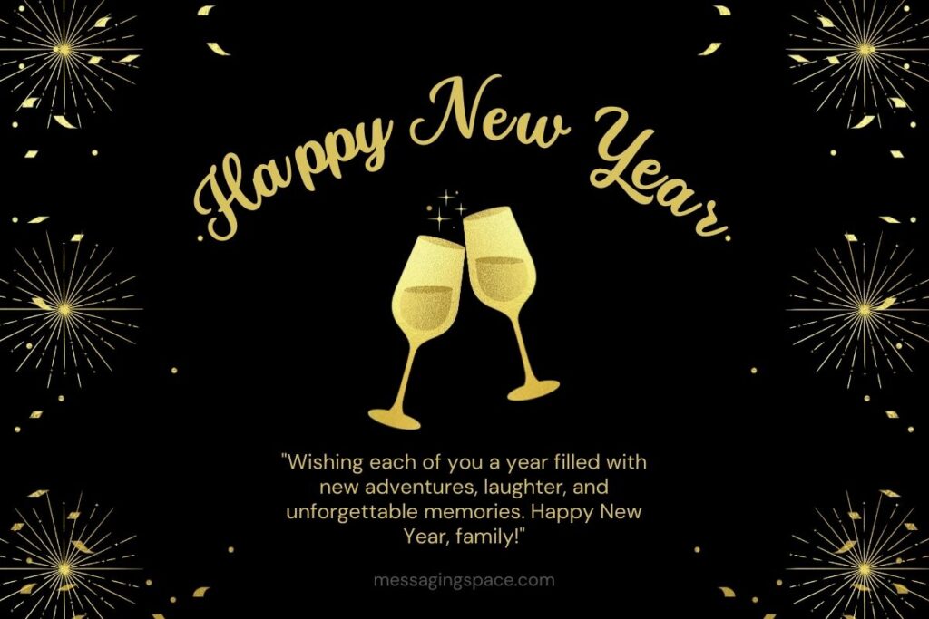 220+ Funny & Cute Happy New Year Messages for Family
