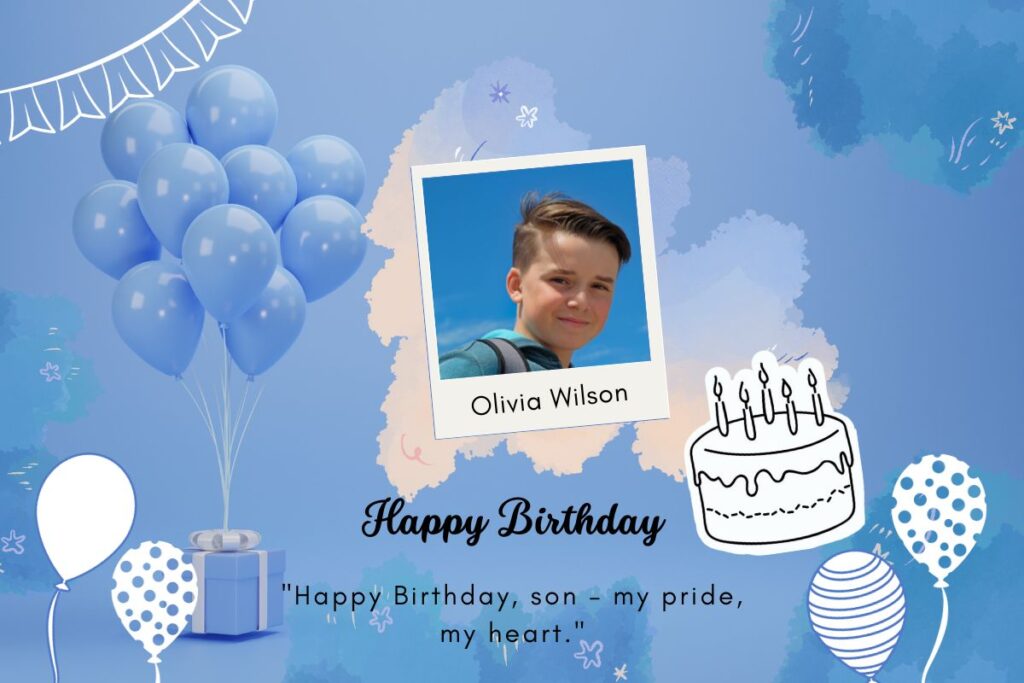 Short Birthday Wishes for Son