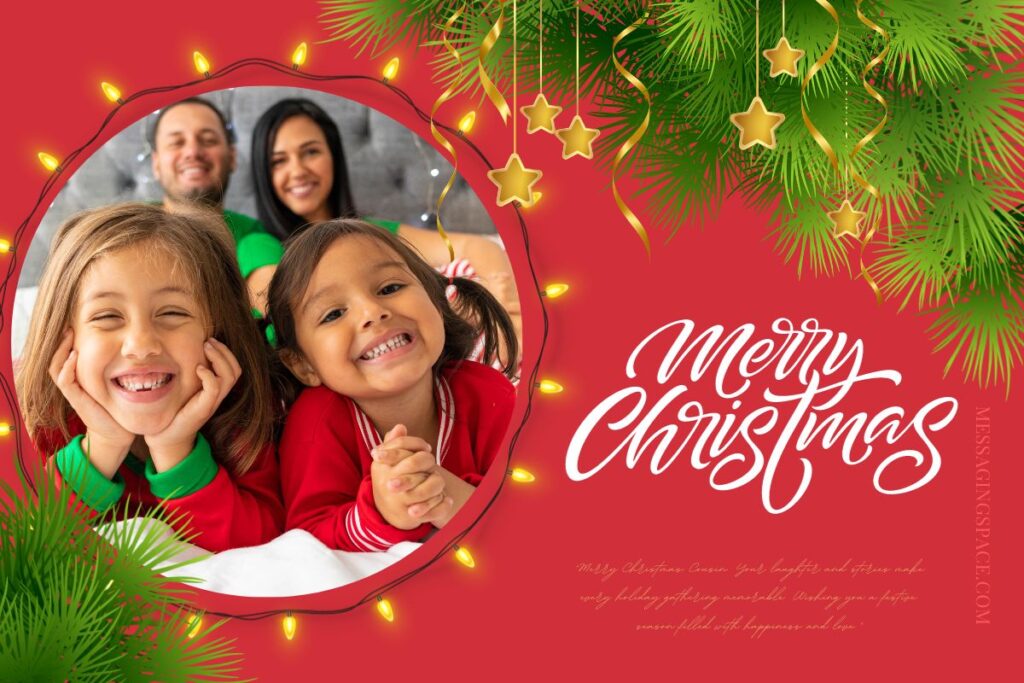 Long Merry Christmas Quotes for Female Cousin