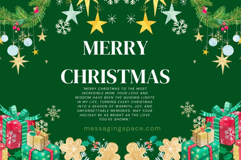 Long Merry Christmas Quotes for Mom