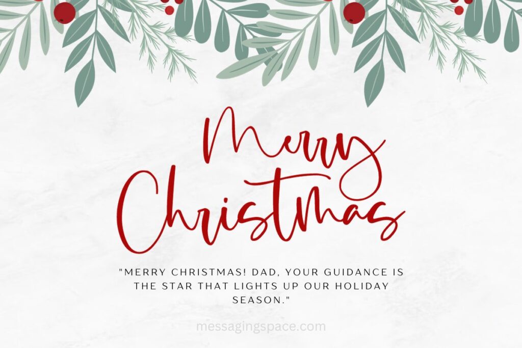 Meaningful Christmas Quotes for Father