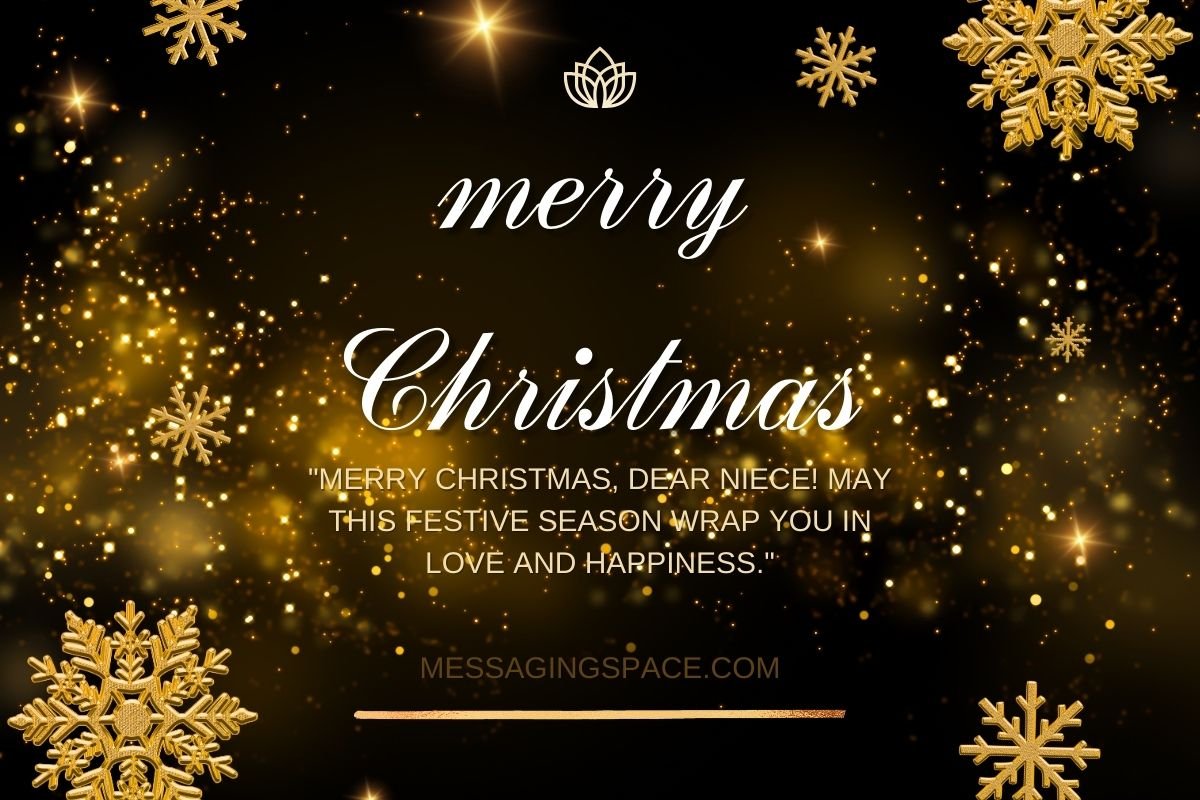 110+ Funny & Sweet Merry Christmas Wishes For Niece