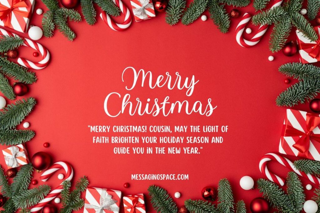 Religious Christmas Quotes for Male Cousin