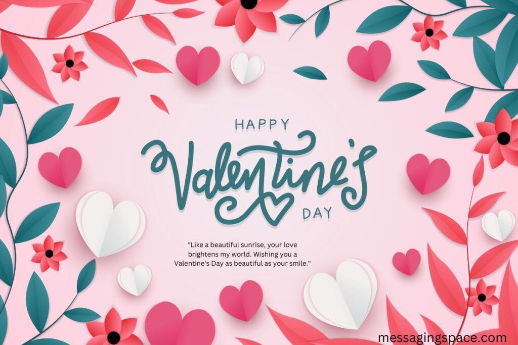 Beautiful Happy Valentine Text SMS for Him