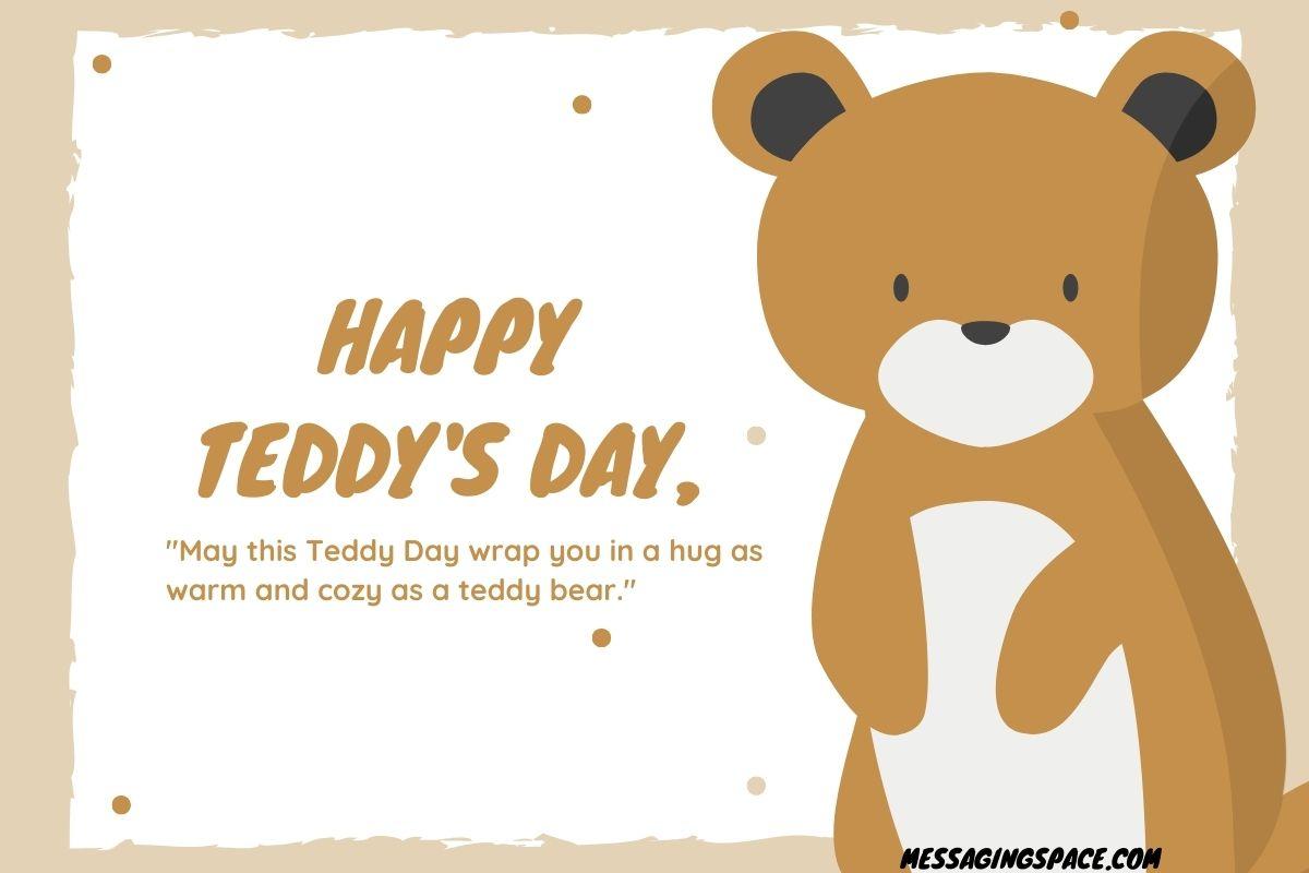 Beautiful Teddy Day Text Wishes for Lover