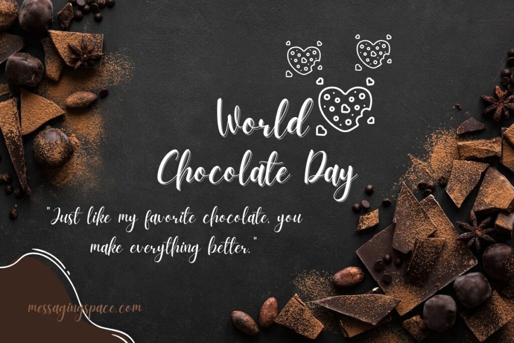 Cute Chocolate Day Greetings for Her