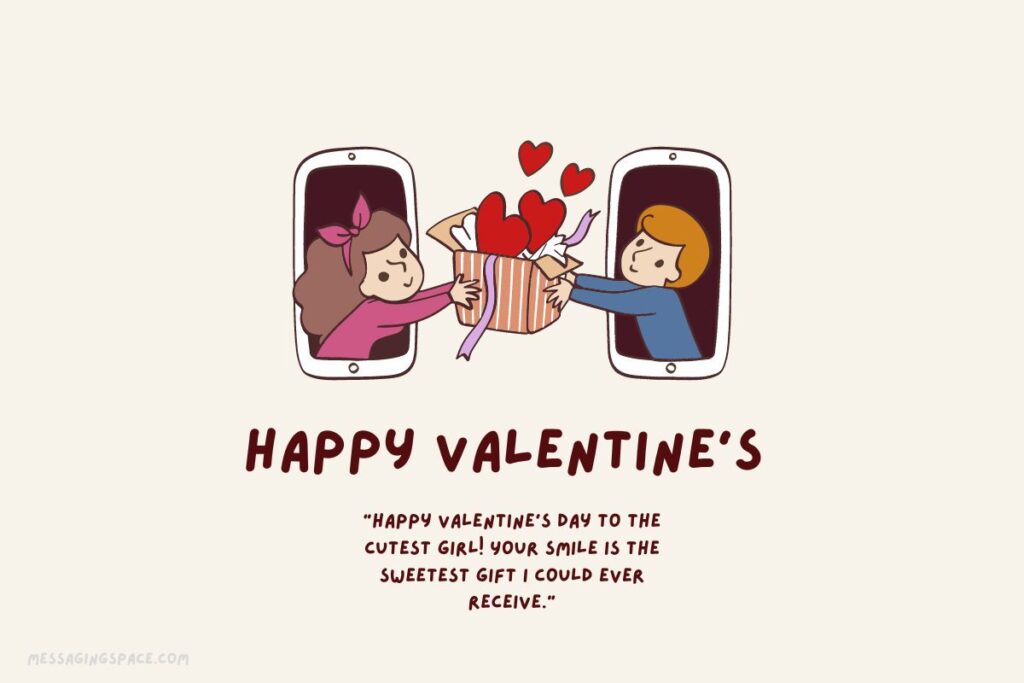 Cute Valentine Greetings for Girlfriend