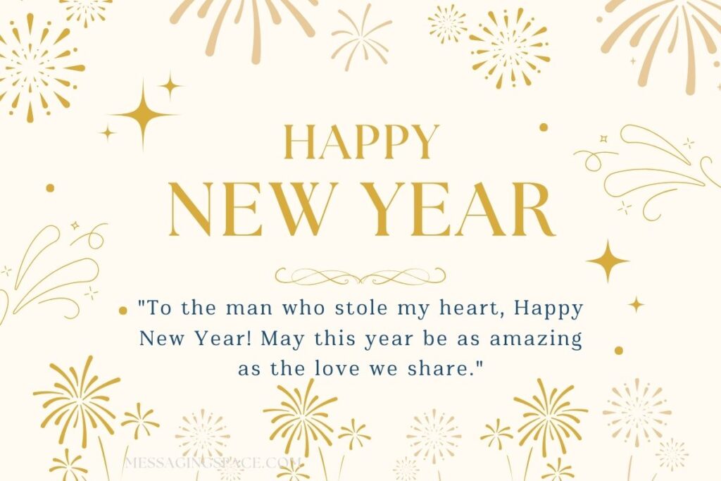 Happy New Year Messages For Husband