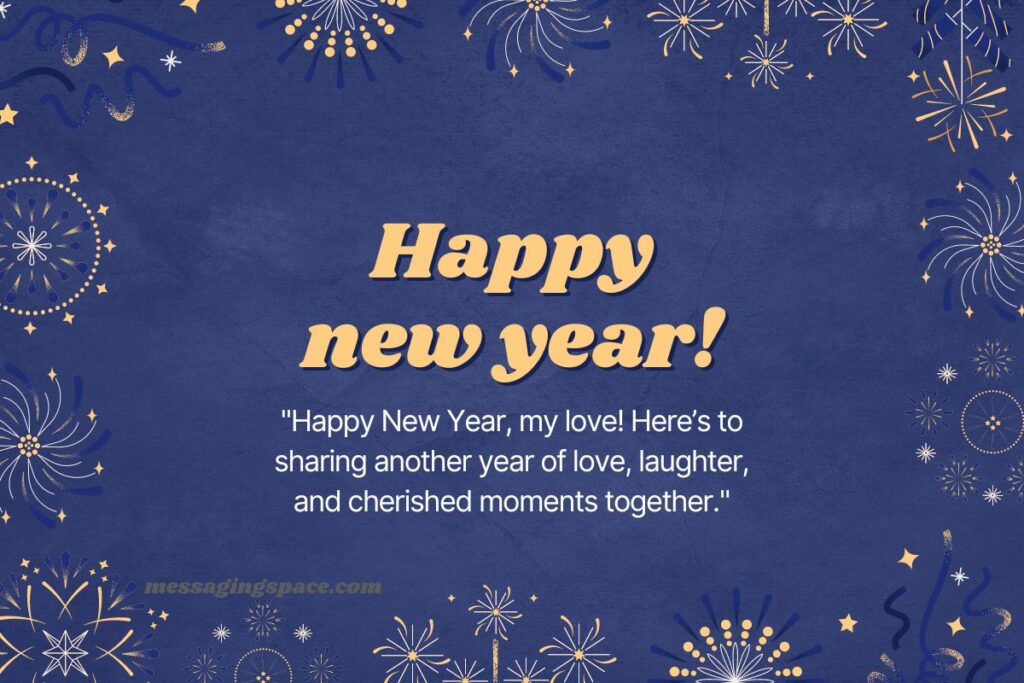 Happy New Year Messages For Wife