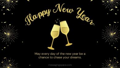 Happy New Year Messages, Text SMS, Wishes, Quotes & Greetings For Her
