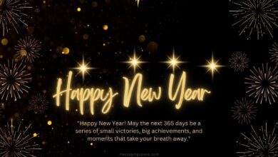 Happy New Year Messages, Text SMS, Wishes, Quotes, Status & Greetings For Sister