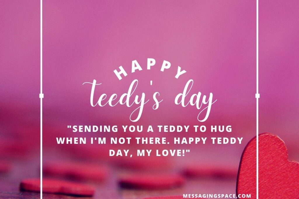 Happy Teddy Day SMS for Her