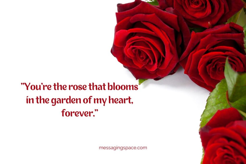 Heart Touching Rose Day Greetings for Her