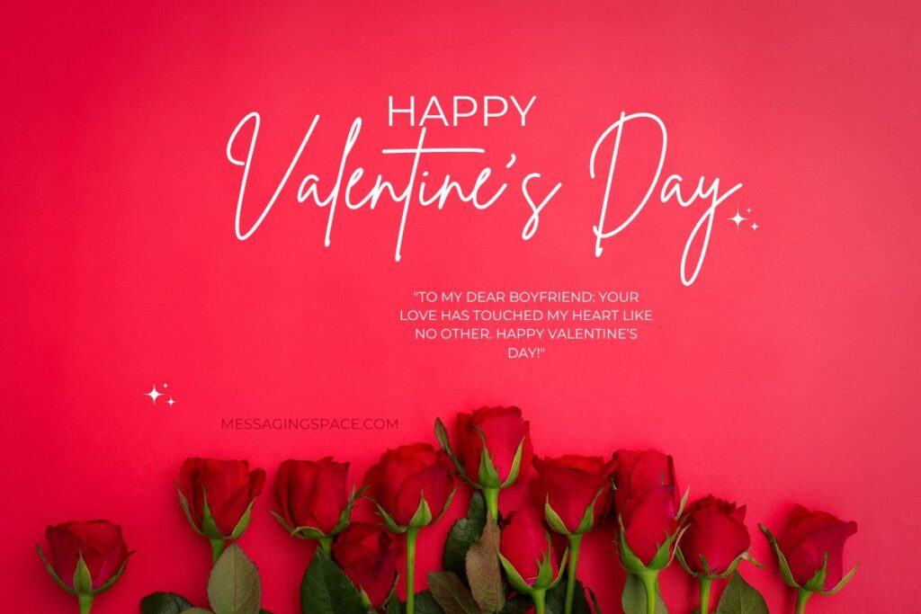Heart Touching Valentine Messages for Boyfriend