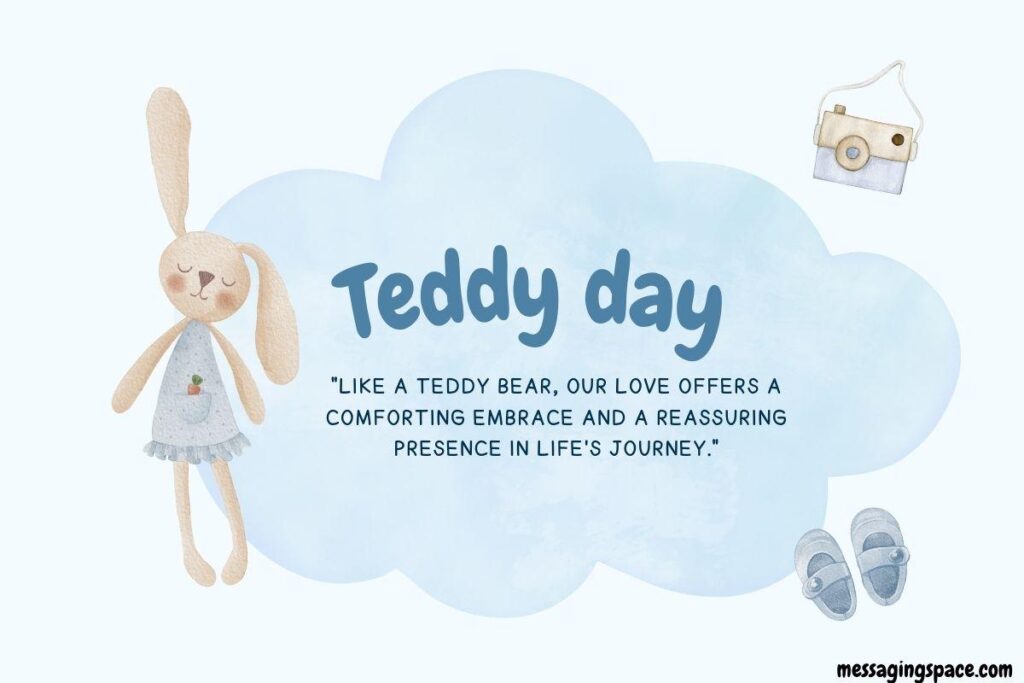 Long Teddy Day Text Quotes