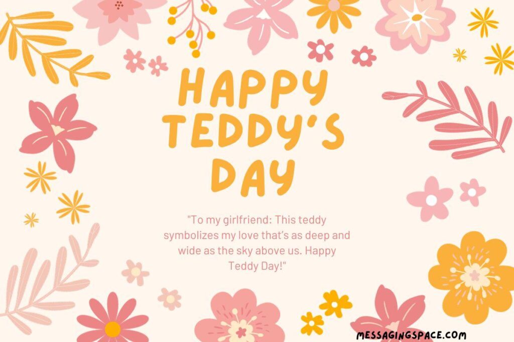Long Teddy Day Text Wishes For Girlfriend