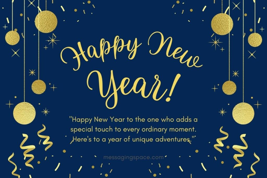 Unique Happy New Year Messages for Fiance