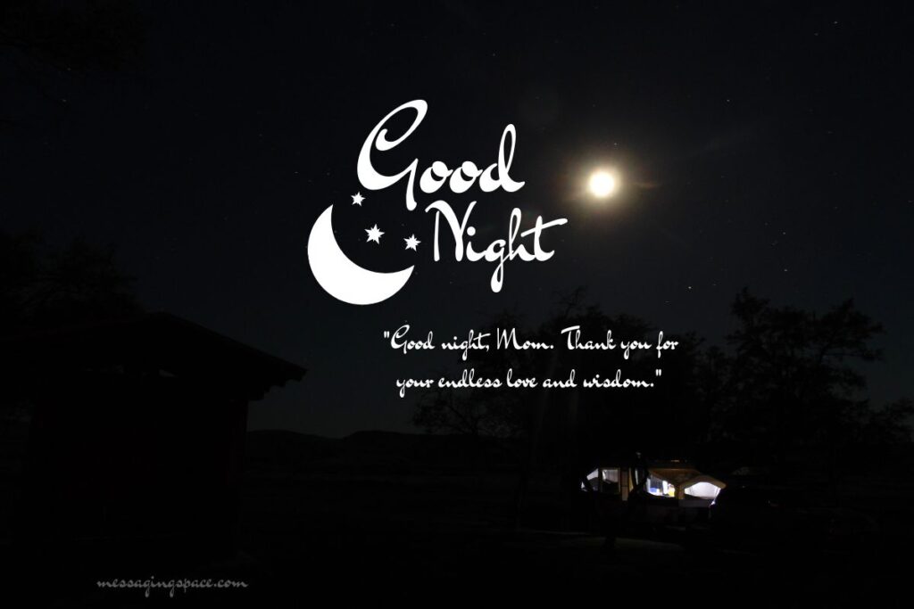 Good Night Messages for Mother